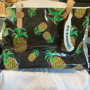 NWT Pineapple Consuela Legacy Grande Tote